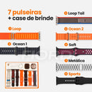 SmartWatch - Serie 9 Ultra™ [Brindes: 7 Pulseiras + Case] - imagem 2